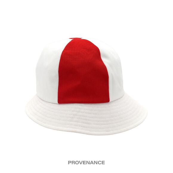 ? Givenchy 4G Asymmetric Bucket Hat - Red White Patchwork main image 2